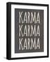 Karma I-Sd Graphics Studio-Framed Art Print