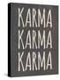 Karma I-Sd Graphics Studio-Stretched Canvas