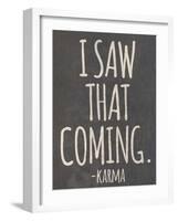 Karma II-Sd Graphics Studio-Framed Art Print