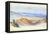 Karn Sartabeh, Jordan Valley, 1872-Claude Conder-Framed Stretched Canvas