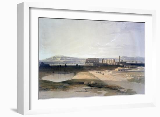 Karnac, 19th Century-David Roberts-Framed Giclee Print