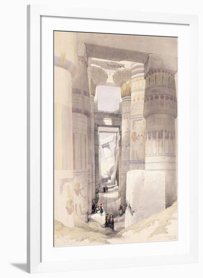 Karnac, 27th November 1838, 1842-1849-David Roberts-Framed Giclee Print