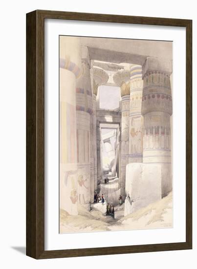 Karnac, 27th November 1838, 1842-1849-David Roberts-Framed Giclee Print