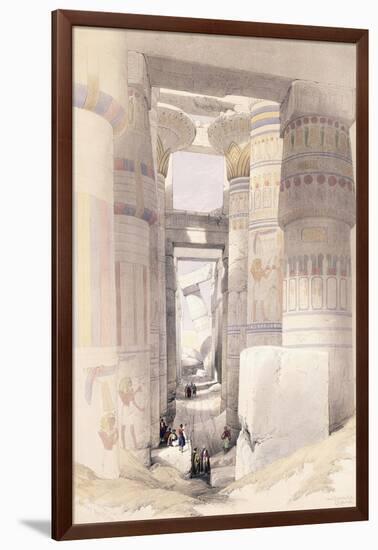 Karnac, 27th November 1838, 1842-1849-David Roberts-Framed Giclee Print