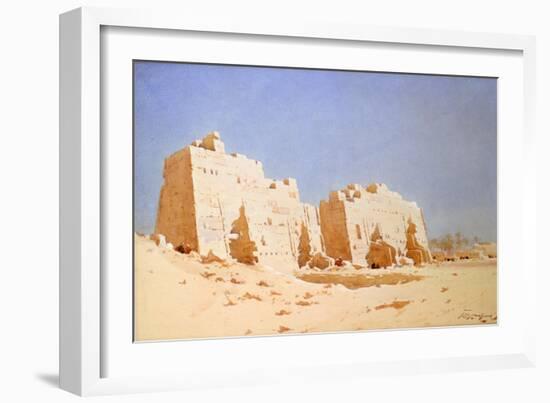 Karnak, 1897-1930-Augustus Osborne Lamplough-Framed Giclee Print