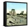 Karnak (Egypt), Avenue of Rams-Leon, Levy et Fils-Framed Stretched Canvas