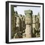 Karnak (Egypt), Great Hypostyle Room-Leon, Levy et Fils-Framed Photographic Print