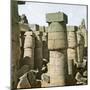 Karnak (Egypt), Great Hypostyle Room-Leon, Levy et Fils-Mounted Photographic Print