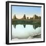Karnak (Egypt), Masts of the Ancient Temples and the Holy Lake-Leon, Levy et Fils-Framed Photographic Print