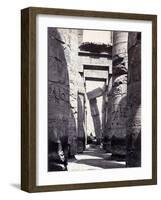 Karnak, Great Hypostyle Hall, 19th Century-Science Source-Framed Giclee Print