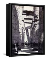Karnak, Great Hypostyle Hall, 19th Century-Science Source-Framed Stretched Canvas