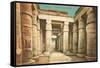 Karnak, Temple of Khon, Egypt-null-Framed Stretched Canvas
