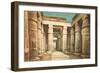 Karnak, Temple of Khon, Egypt-null-Framed Art Print