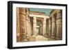 Karnak, Temple of Khon, Egypt-null-Framed Art Print