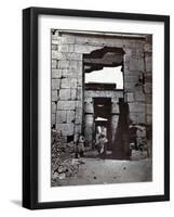 Karnak, Temple of Ramses IV, 19th Century-Science Source-Framed Giclee Print