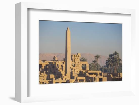 Karnak Temple, UNESCO World Heritage Site, near Luxor, Egypt, North Africa, Africa-Jane Sweeney-Framed Photographic Print