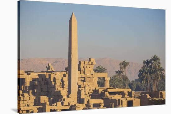 Karnak Temple, UNESCO World Heritage Site, near Luxor, Egypt, North Africa, Africa-Jane Sweeney-Stretched Canvas