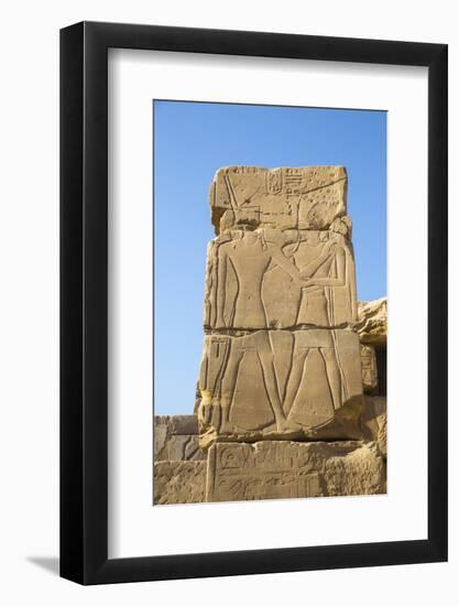 Karnak Temple, UNESCO World Heritage Site, near Luxor, Egypt, North Africa, Africa-Jane Sweeney-Framed Photographic Print