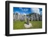 Karnak tribal compund, Saint Joseph, Ouvea, Loyalty Islands, New Caledonia, Pacific-Michael Runkel-Framed Photographic Print