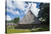 Karnak tribal compund, Saint Joseph, Ouvea, Loyalty Islands, New Caledonia, Pacific-Michael Runkel-Stretched Canvas