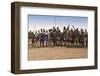 Karo People with Body Paintings Participating in a Tribal Dance Ceremony-Gabrielle and Michel Therin-Weise-Framed Photographic Print