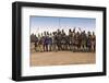 Karo People with Body Paintings Participating in a Tribal Dance Ceremony-Gabrielle and Michel Therin-Weise-Framed Photographic Print