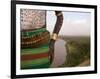 Karo Tribesman Wearing a Belt of Bullets, Lower Omo Valley, Ethiopia-Gavin Hellier-Framed Photographic Print