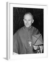 Karol Cardinal Wojtyla, Archbishop of Krakow, Poland-null-Framed Photographic Print