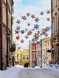 Christmas decorations at Grodzka Street, Old Town, winter, Lublin, Lublin Voivodeship, Poland-Karol Kozlowski-Photographic Print