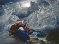 Ossian Conjures up the Spirits on the Banks of the River Lorca-Karoly Kisfaludy-Giclee Print