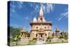 Karon Beach, Buddhist Temple, Phuket Island, Phuket, Thailand, Southeast Asia, Asia-Andrew Stewart-Stretched Canvas