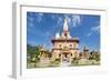 Karon Beach, Buddhist Temple, Phuket Island, Phuket, Thailand, Southeast Asia, Asia-Andrew Stewart-Framed Photographic Print