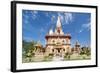 Karon Beach, Buddhist Temple, Phuket Island, Phuket, Thailand, Southeast Asia, Asia-Andrew Stewart-Framed Photographic Print