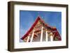 Karon Beach, Buddhist Temple, Phuket Island, Phuket, Thailand, Southeast Asia, Asia-Andrew Stewart-Framed Photographic Print