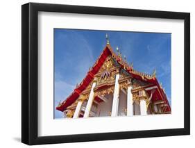 Karon Beach, Buddhist Temple, Phuket Island, Phuket, Thailand, Southeast Asia, Asia-Andrew Stewart-Framed Photographic Print