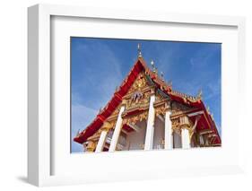 Karon Beach, Buddhist Temple, Phuket Island, Phuket, Thailand, Southeast Asia, Asia-Andrew Stewart-Framed Photographic Print