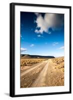 Karoo Desert Gravel Road-dan-edwards-Framed Photographic Print