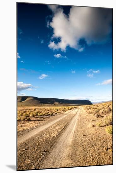 Karoo Desert Gravel Road-dan-edwards-Mounted Photographic Print