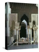 Karouine (Kairaouine) Mosque, Medina, Unesco World Heritage Site, Fez (Fes), Morocco-Sybil Sassoon-Stretched Canvas