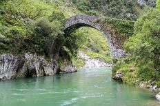 Roman Aqueduct Pont Del Diable in Tarragona, Spain-KarSol-Photographic Print