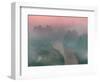 Karst Hills with Li River in Early Morning Mist, China-Keren Su-Framed Photographic Print