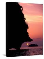 Karst Islands of Andman Sea, Rai Leh Beach, Thailand-Merrill Images-Stretched Canvas