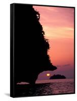 Karst Islands of Andman Sea, Rai Leh Beach, Thailand-Merrill Images-Framed Stretched Canvas