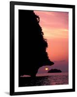 Karst Islands of Andman Sea, Rai Leh Beach, Thailand-Merrill Images-Framed Photographic Print