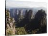 Karst Limestone Rock Formations at Zhangjiajie Forest Park, Wulingyuan Scenic Area, Hunan Province-Christian Kober-Stretched Canvas