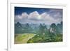 Karst Mountain Landscape in Xingping, Guangxi Province, China.-SeanPavonePhoto-Framed Photographic Print