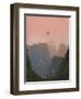 Karst Mountain Landscape, View from Moon Hill, Yangshuo, Guilin, Guangxi Province, China-Michele Falzone-Framed Photographic Print