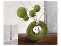 Arrangement in Green I-Karsten Kirchner-Art Print