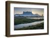 Karstic Landscape, Hpa An, Kayin State (Karen State), Myanmar (Burma), Asia-Nathalie Cuvelier-Framed Photographic Print