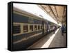 Karwal Train Station Platform, Goa, India, South Asia-Ben Pipe-Framed Stretched Canvas